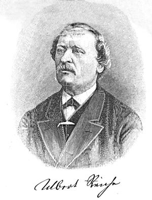 Albert Reiche, Vorsitzender von 1860-1867