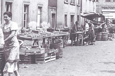 Bornaer Markttag, 1939 (Ortschronik des Museum der Stadt Borna)